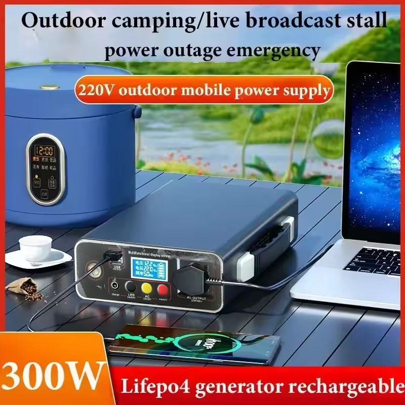 محطة طاقة محمولة 300 واط 220 ف - مراجعة Solar Emergency Charger وسعره