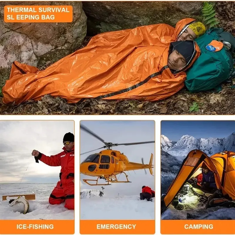 كيس نوم للطوارئ فائق مقاومة ال - مراجعة Emergency Mylar Tent وسعره