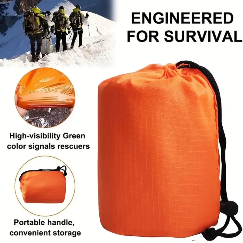 كيس نوم للطوارئ فائق مقاومة ال - مراجعة Emergency Mylar Tent وسعره